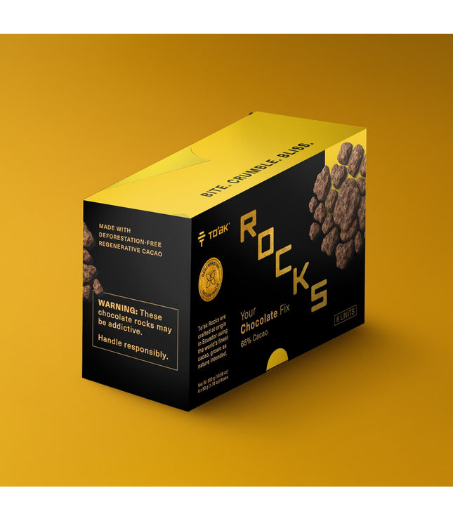 Chocolate Rocks 65% - 6-Pack