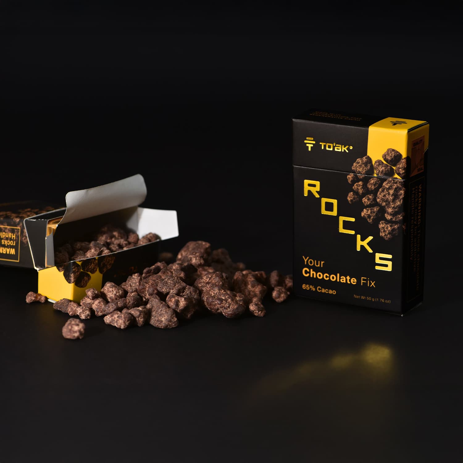 Chocolate Rocks 65% - 6-Pack – To'ak Chocolate