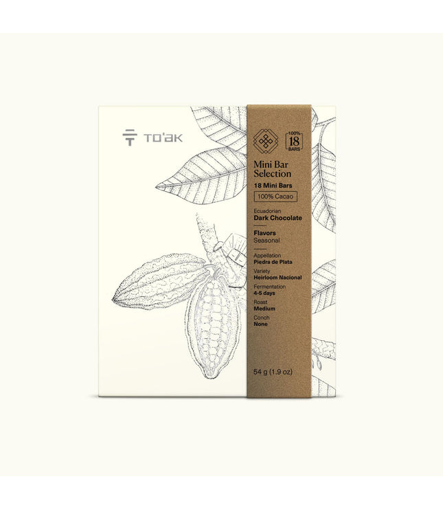 18 Mini Bars (100% Cacao)