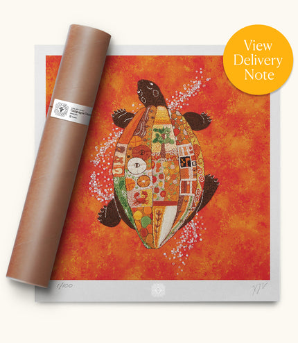 Fine Art Print - Galapagos Orange & Salt