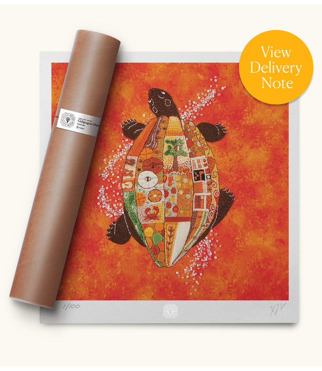 Fine Art Print - Galapagos Orange & Salt