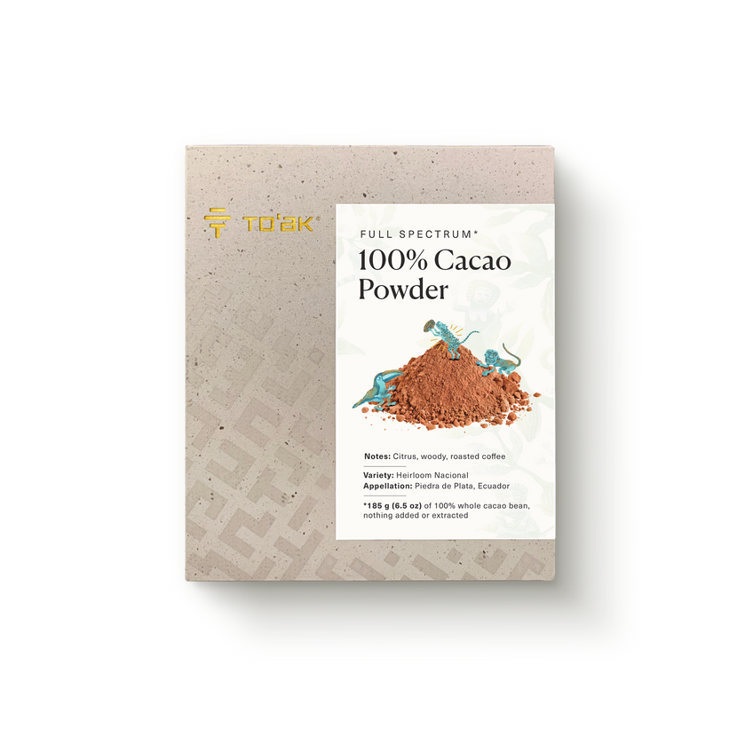 Full Spectrum Powder 100% Full Spectrum Cacao Powder – To'ak Chocolate