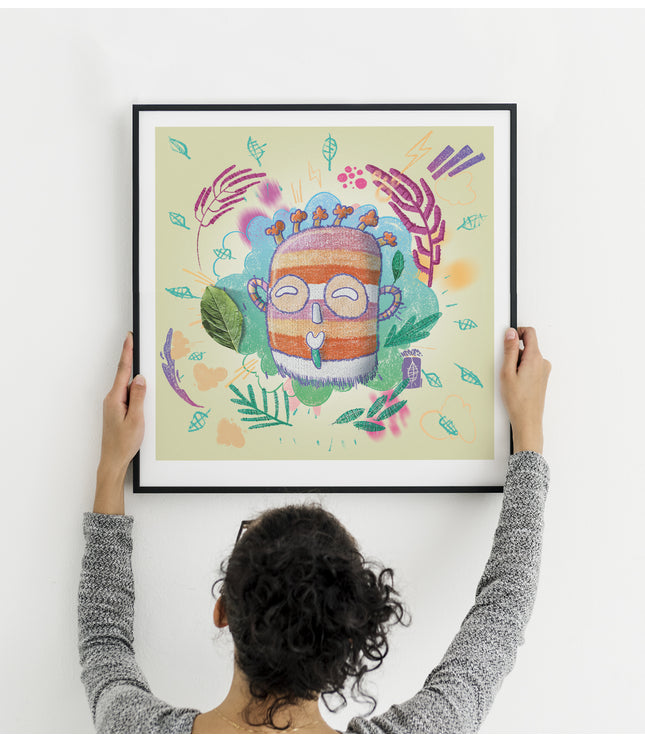 Fine Art Print - Caramelized Pop Amaranth