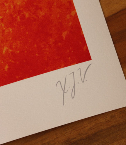 Fine Art Print - Galapagos Orange & Salt