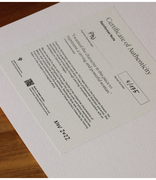 Fine Art Print - Rainforest Nuts