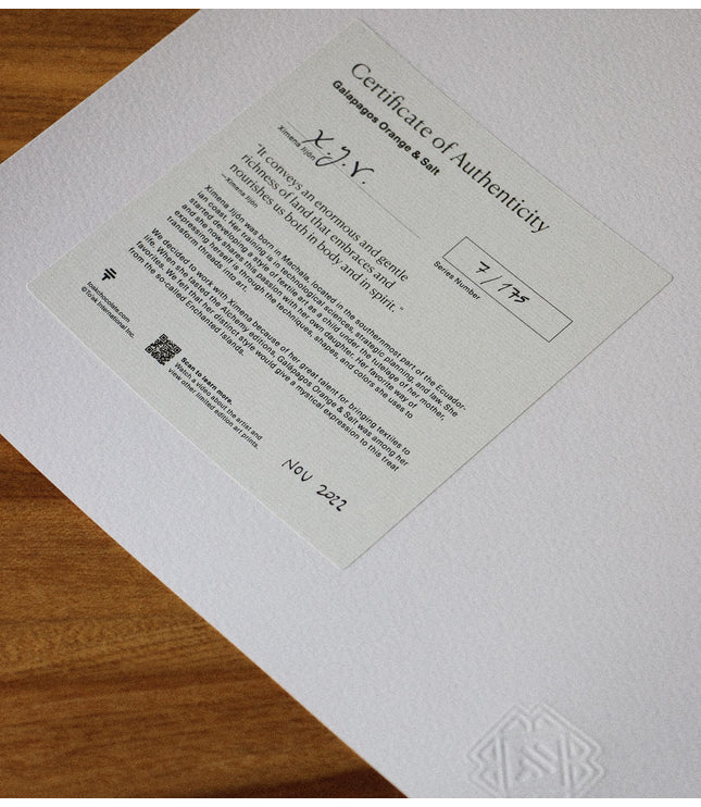 Fine Art Print - Galapagos Orange & Salt