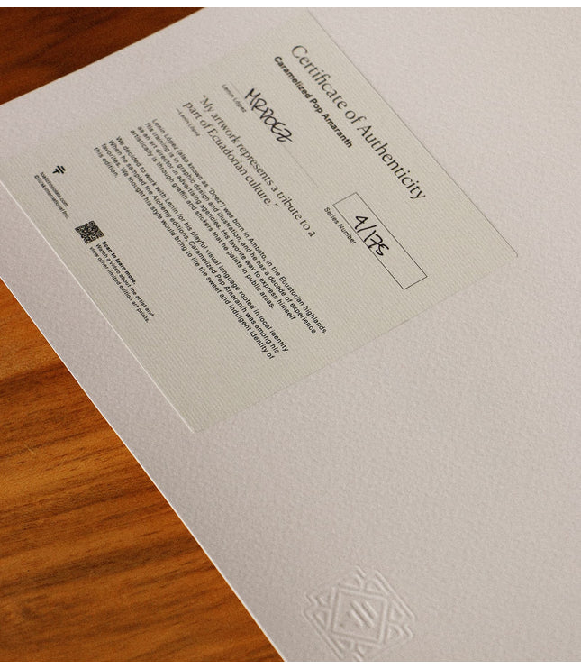 Fine Art Print - Caramelized Pop Amaranth